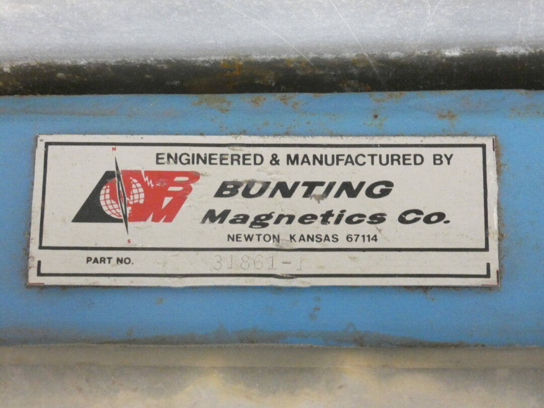 Bunting Magnetics 31861-1 Power Balanced Magnetic Drawer Separator/Cartridge