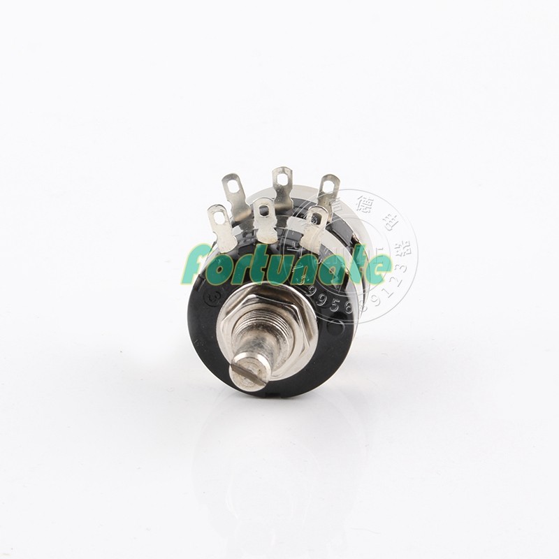 5PCS NEW FOR RV24YG 20S B504 500K Cosmos Tocos Dual Potentiometer 24mm