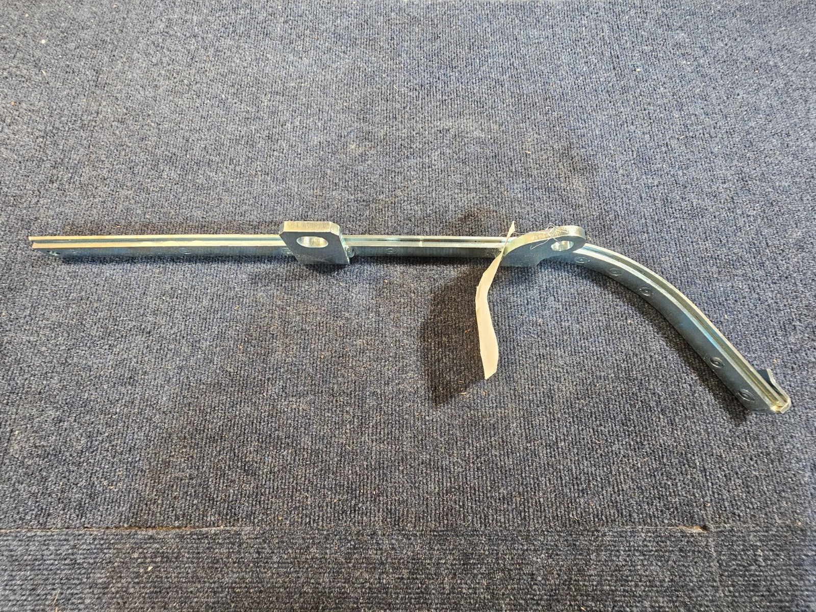 Tennant 386263 Right Side Squeegee Frame Weldment, Stainless Steel