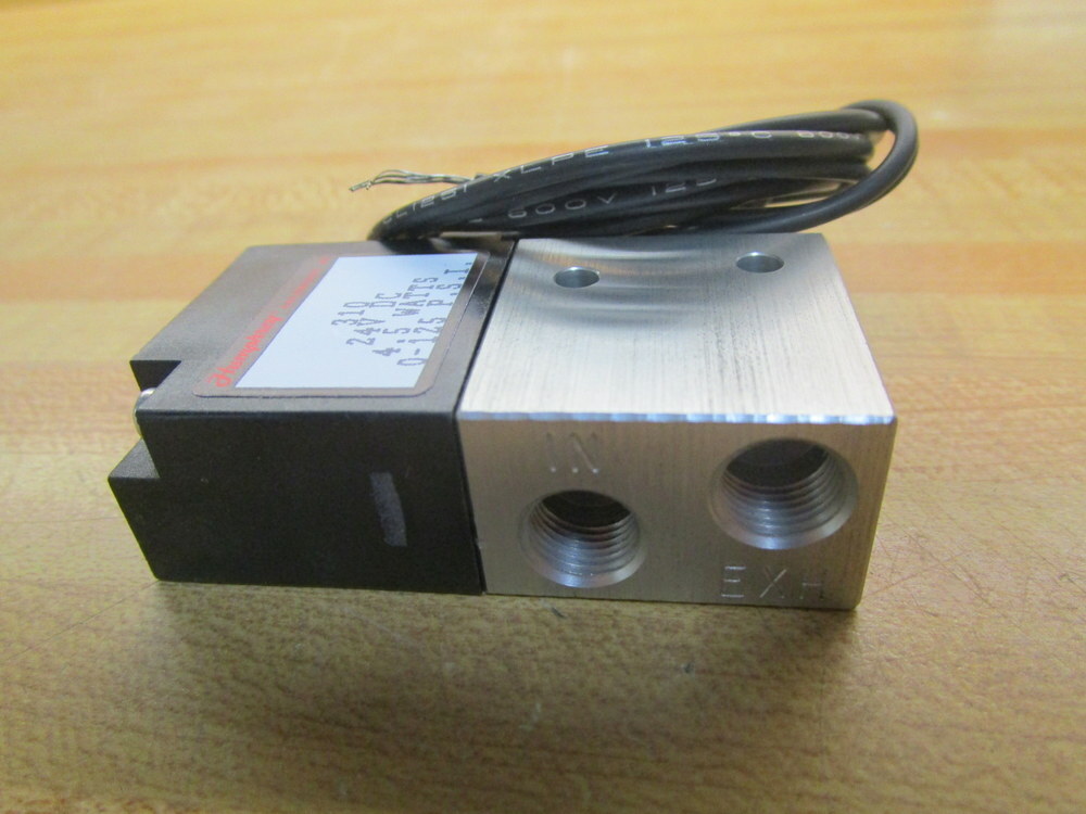 Humphrey 310 Valve 24VDC/4.5Watts/0-125P.S.I.