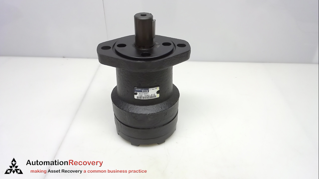 EATON 103-1542-010, HYDRAULIC MOTOR, 1″ SHAFT, 1/2 NPT PORTS, NEW* #247819