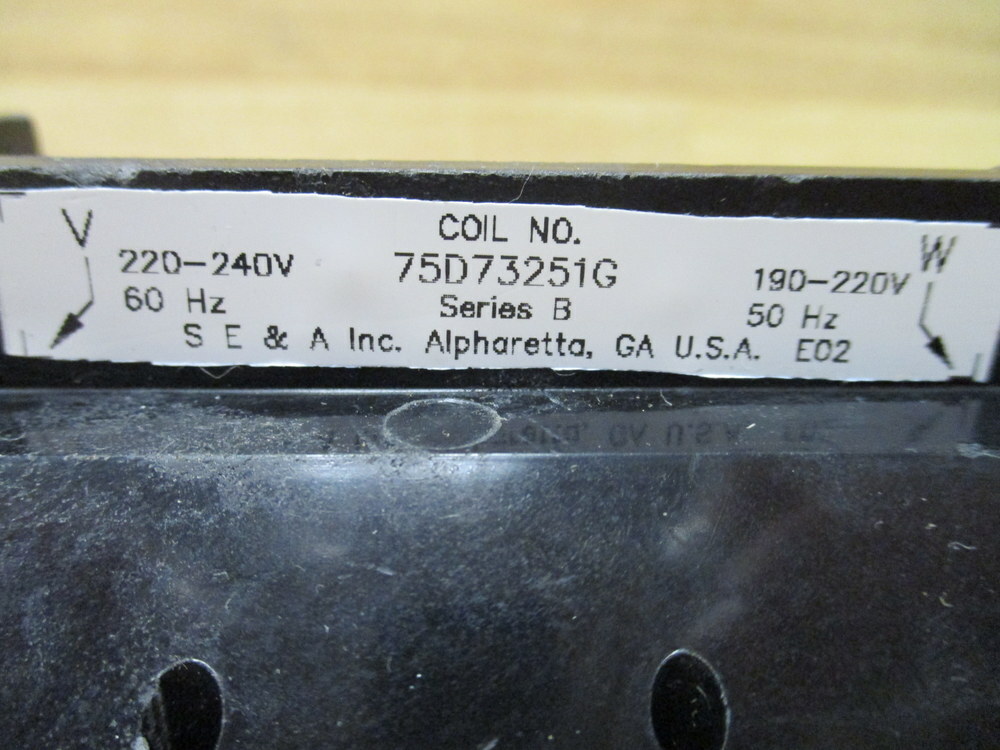 Siemens 75D73251G Coil Ser.B;Chipped Corner