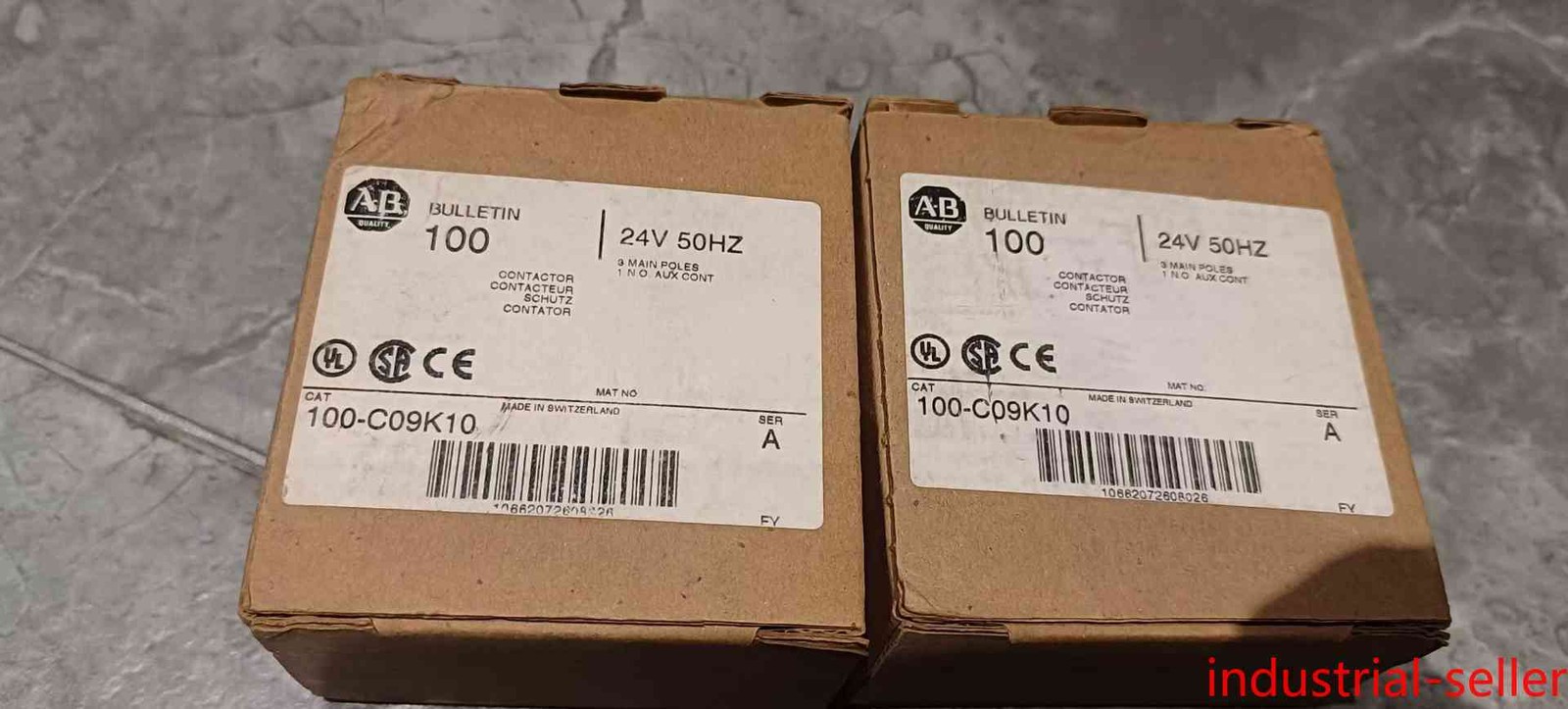 1PS NEW AB 100-C09K10DC24V Accept counteroffer