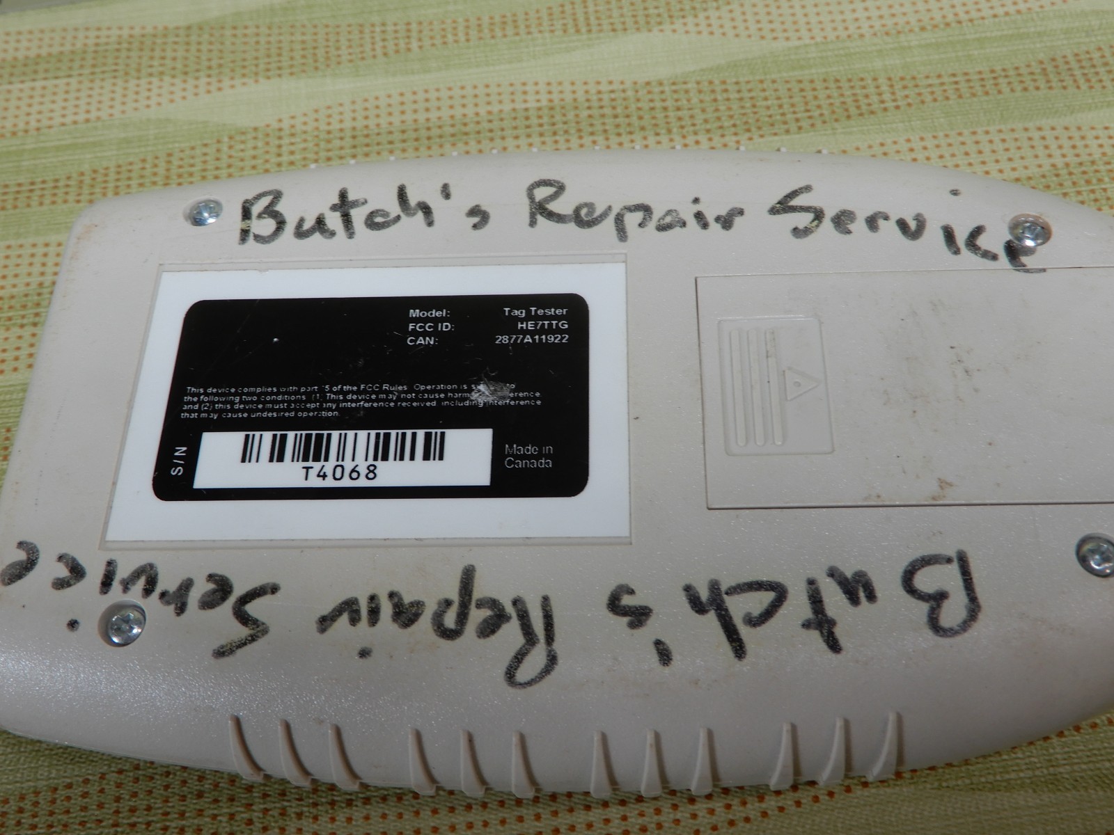 VeriChip Tag Tester Good Used Condition Untested BX