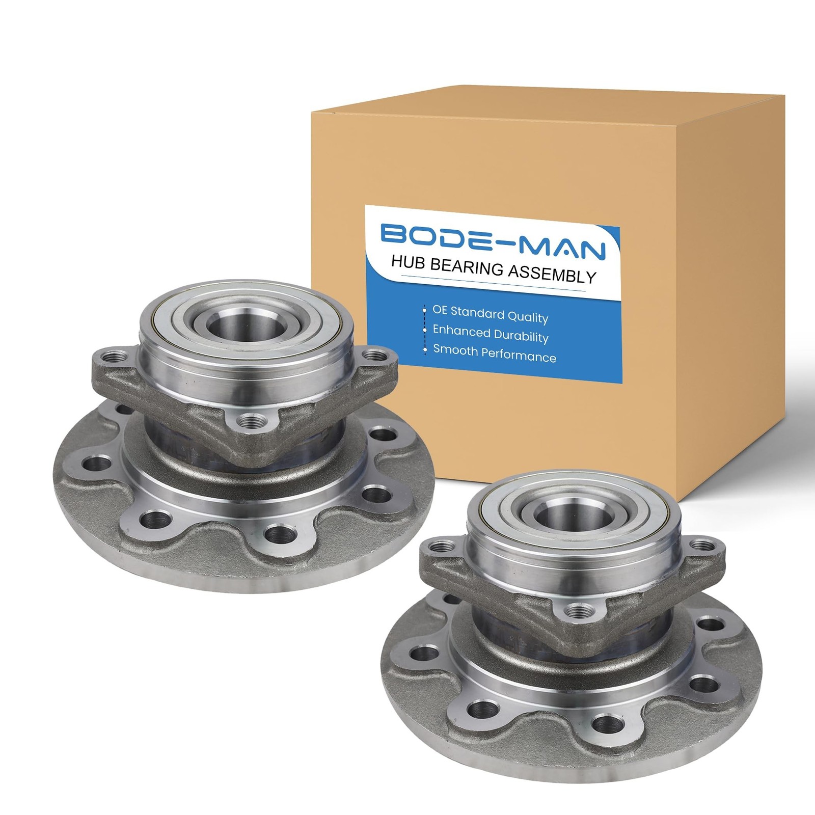 Pair 2 Front Wheel Hub & Bearing Assembly for 1994-1999 Dodge Ram 2500 4×4