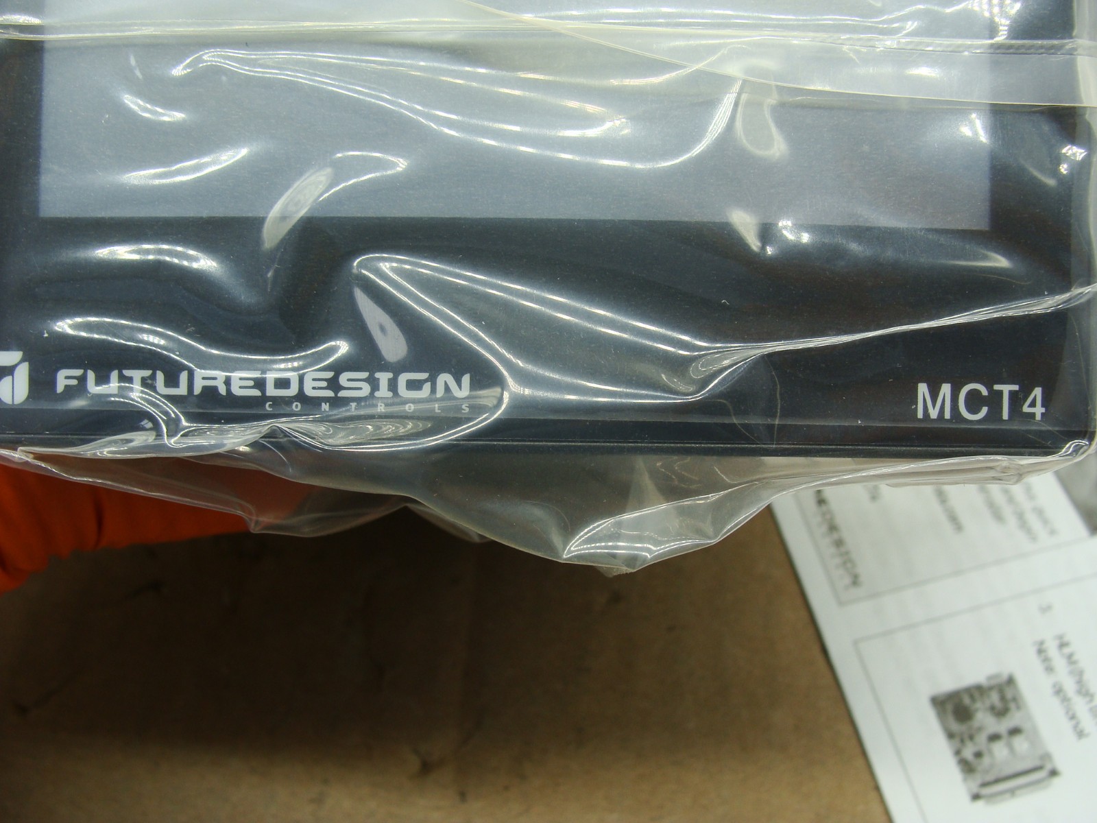 FUTURE DESIGN MCT4 MULTI LOOP CONTROLLER 1/4 DIN 4.3″ COLOR TOUCHSCREEN 24VDC