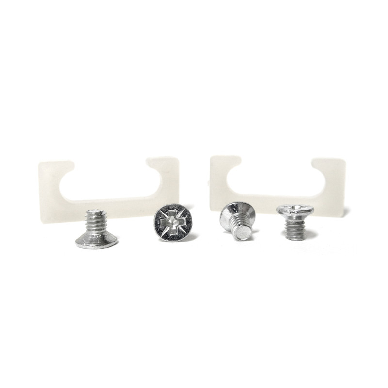 6 x Screws & Door Stops 217/00059/00 Black Chrome or Grey Door Handle