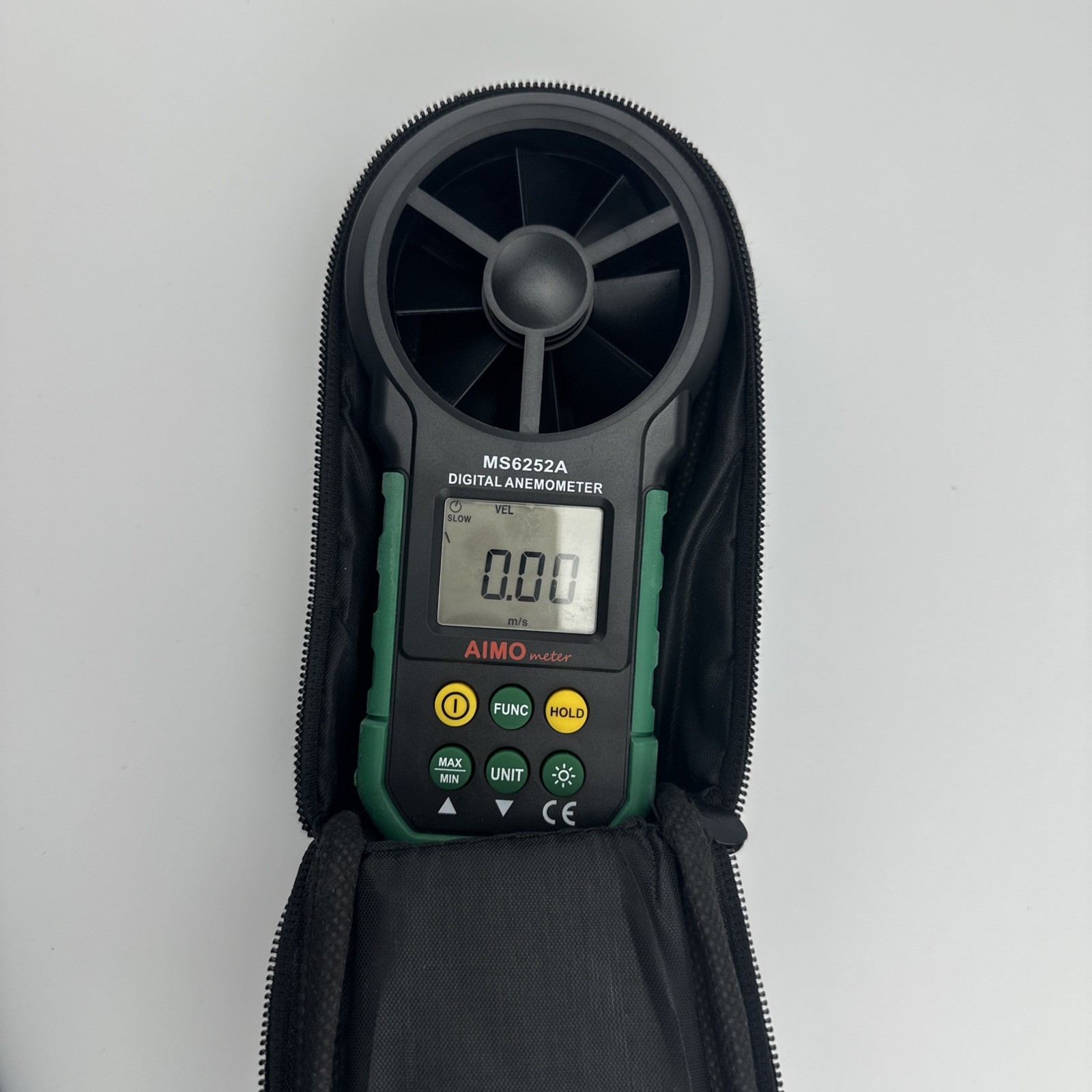 MASTECH MS6252A Digital Anemometer Air Flow Wind Speed Meter