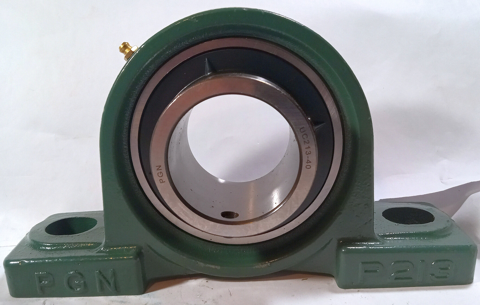 1 NEW PGN P213 UC213-40 2 BOLT BASE PILLOW BLOCK BALL BEARING NNB **MAKE OFFER**