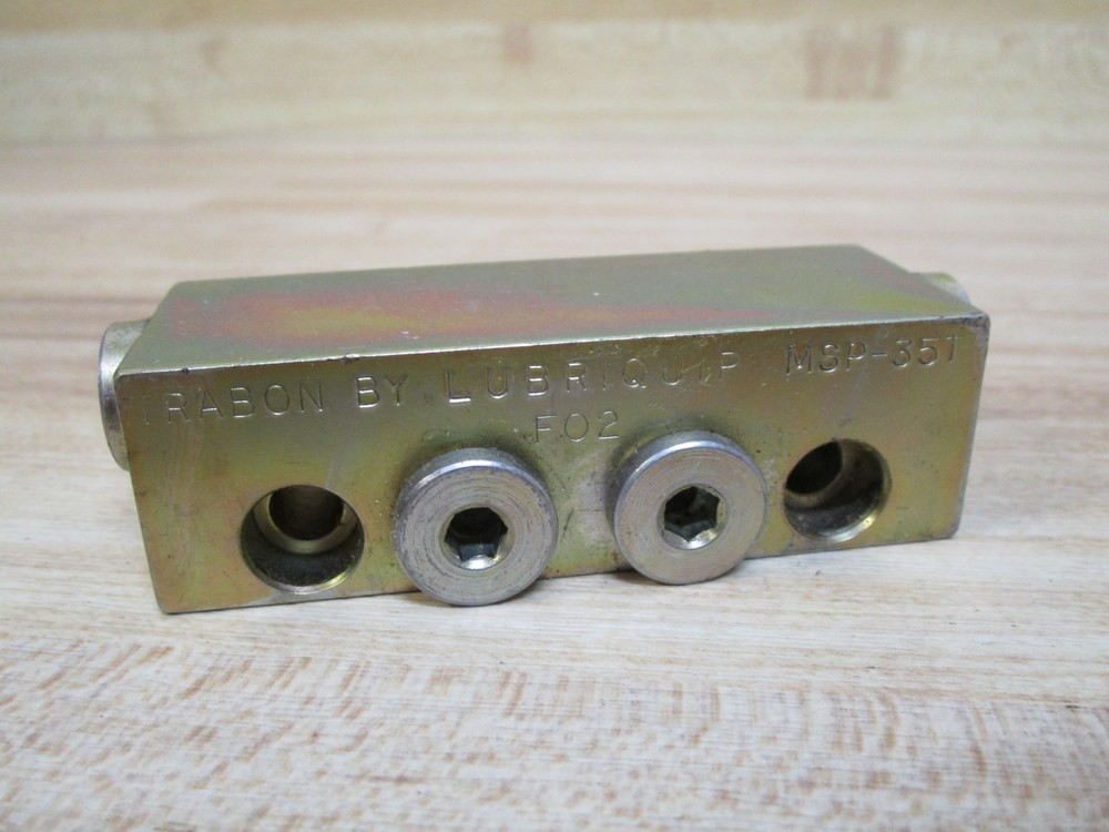 Lubriquip MSP-35T Trabon Valve MSP35T