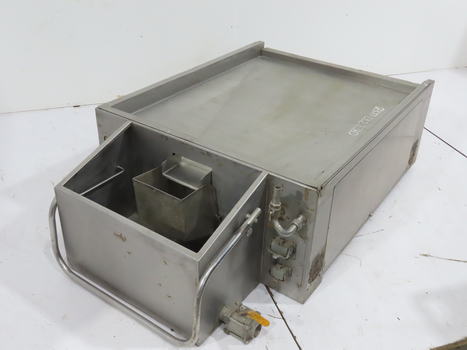 40″x 49″ Nonmagnetic SS Stainless Steel Oil Acid Drip Drain Tray Pan Tub