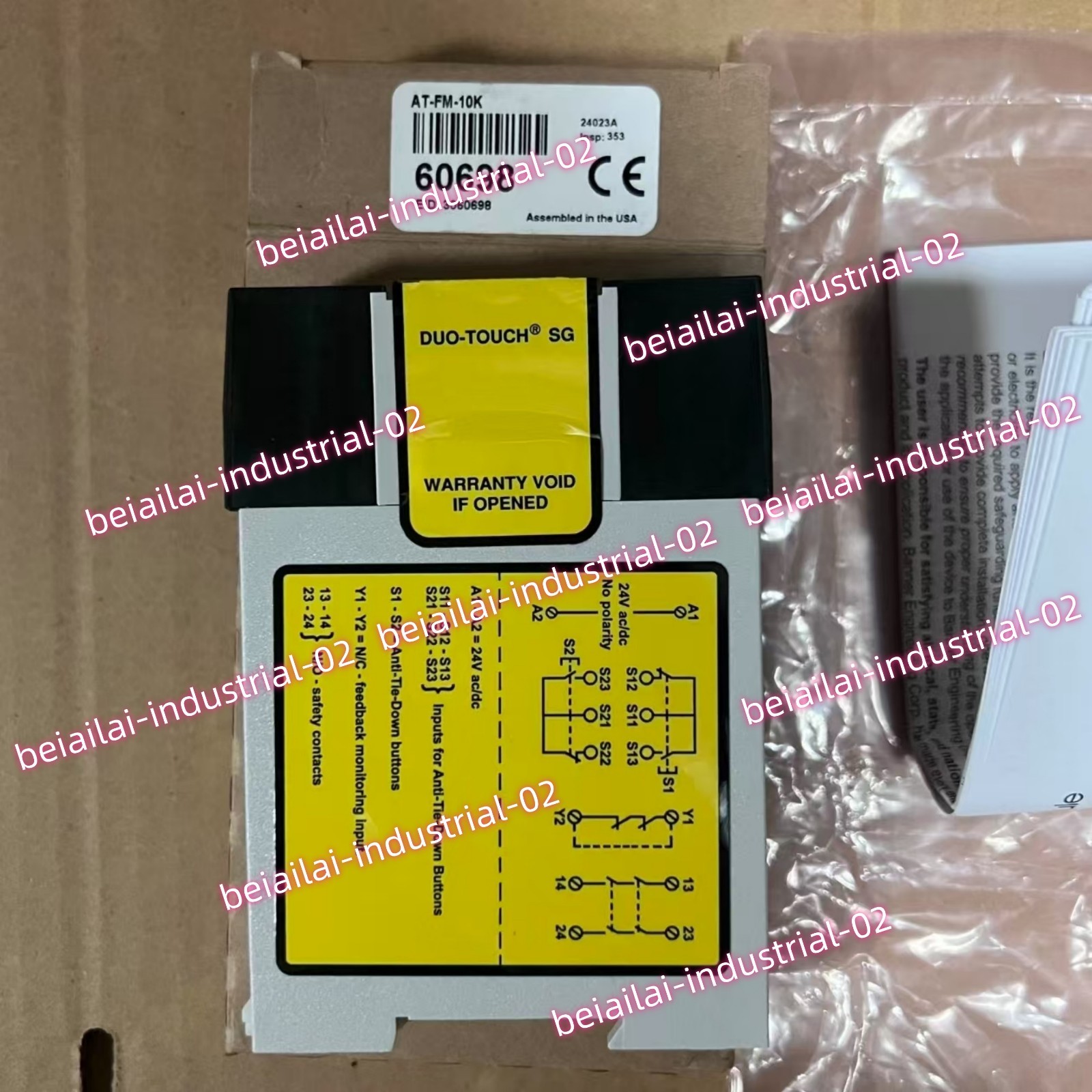 BANNER AT-FM-10K Safety Relay#1pcs new in box