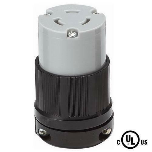 Superior Electric YGA018F Twist Lock Electrical Receptacle 3 Wire, 20 Amps, 125V