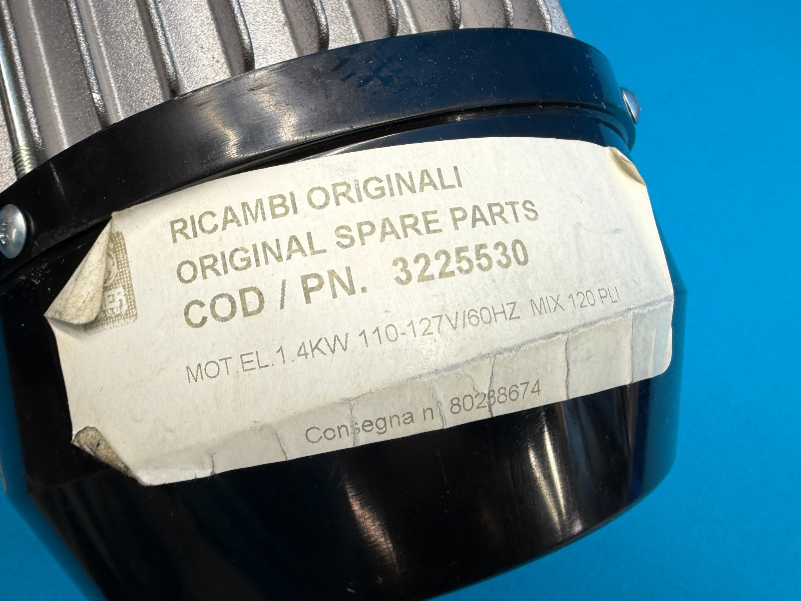 IMER 3225530 Replacement 1.4kW 110-127V Electric Motor For Mortanman 120 Plus