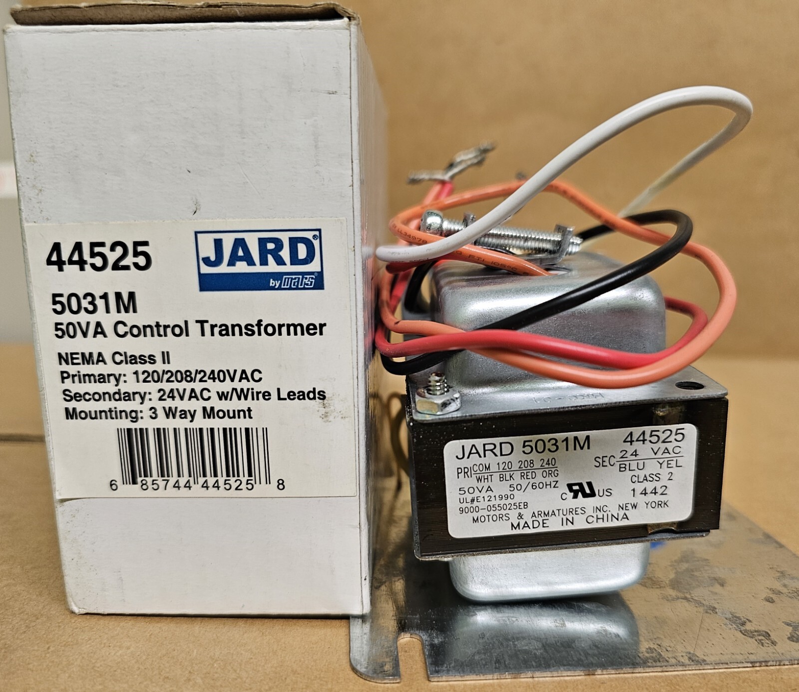 JARD by Mars 44525 5031M 50VA Control Transformer