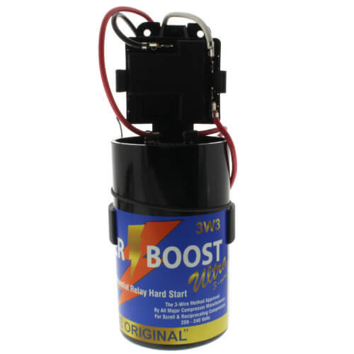 Supco 3W3 Hard Start Kit 4-5 HP Mechanical Potential Relay 3-Wire