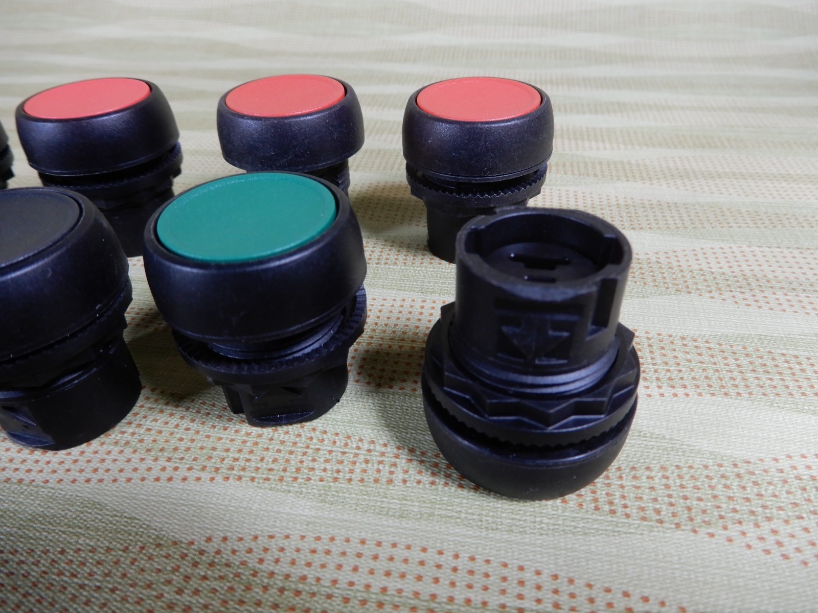 Allen-Bradley Red Green and Black Push Button Operators BX