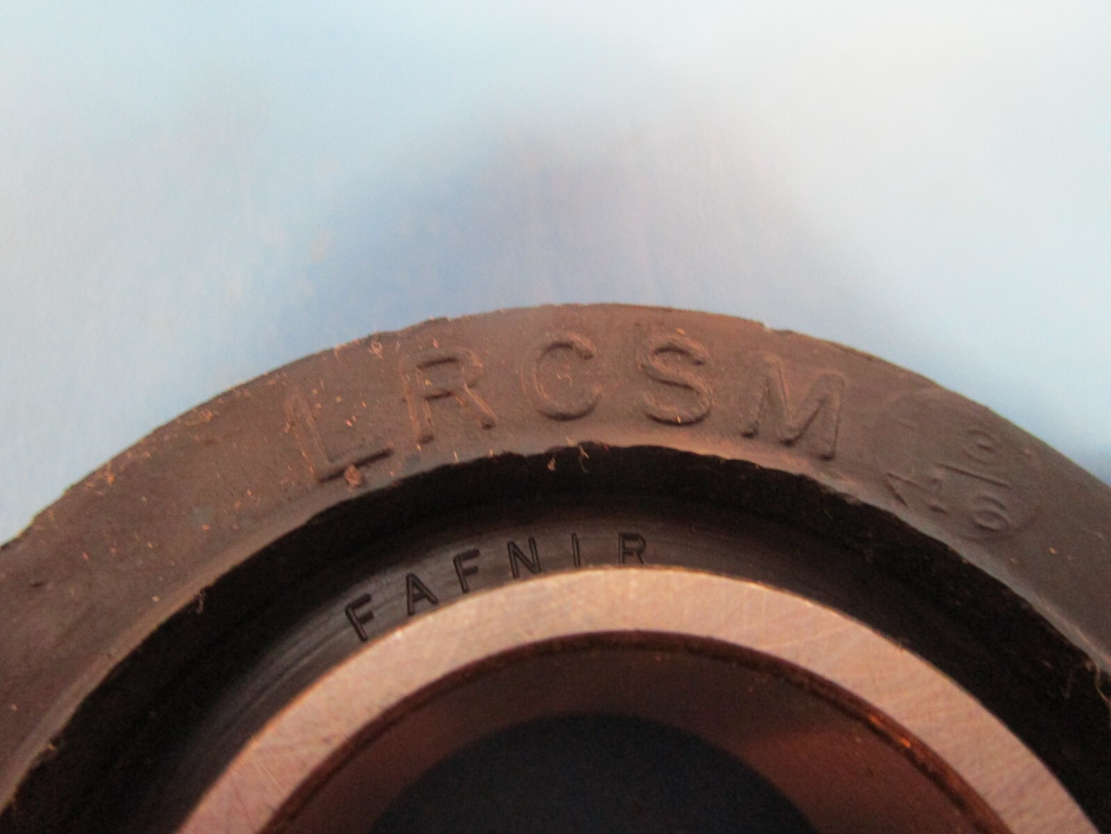 FAFNIR LRCSM 1 3/16, Ball Bearing Cartridge, 1-3/16 in Bore, 2.5313 in OD