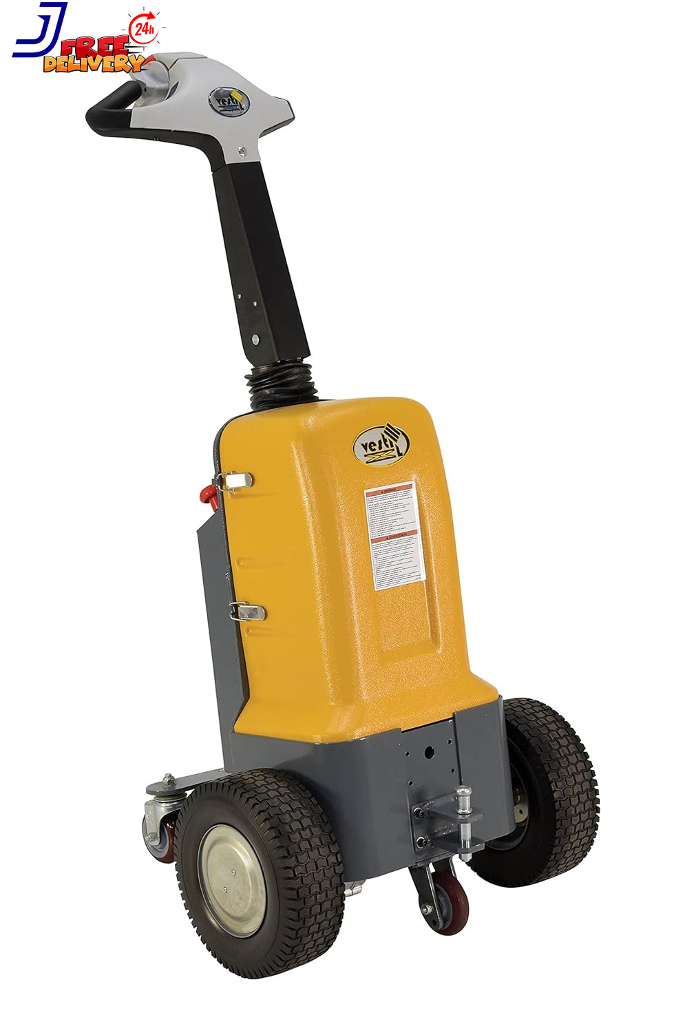 E-TUG-20 Steel Electric Powered Tugger 2000 Lb. Pull Capacity Yellow/Black