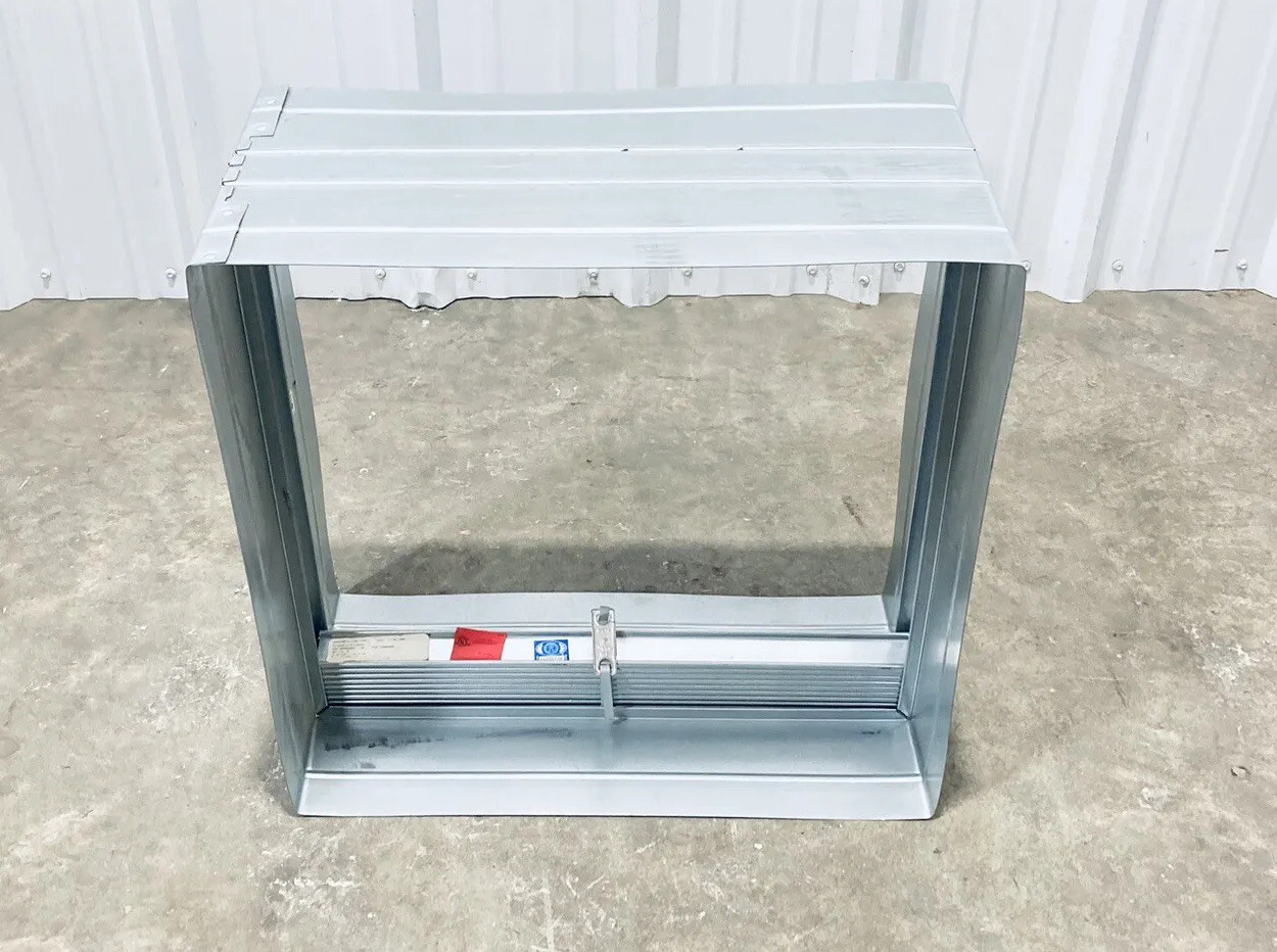 UNUSED GREENHECK FD150X12-AV-24X24 DYNAMIC DIRE DAMPER 24″X24″ FD-150-SERIES