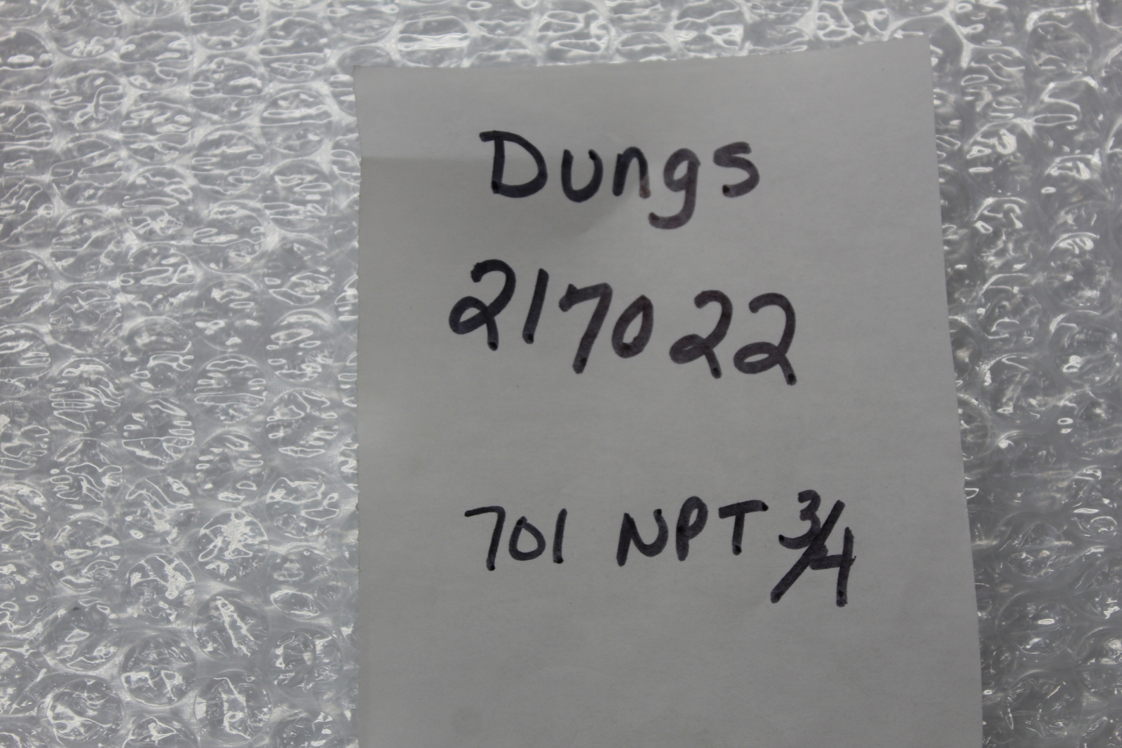 DUNGS 217022 3/4NPT FLANGE NSNP