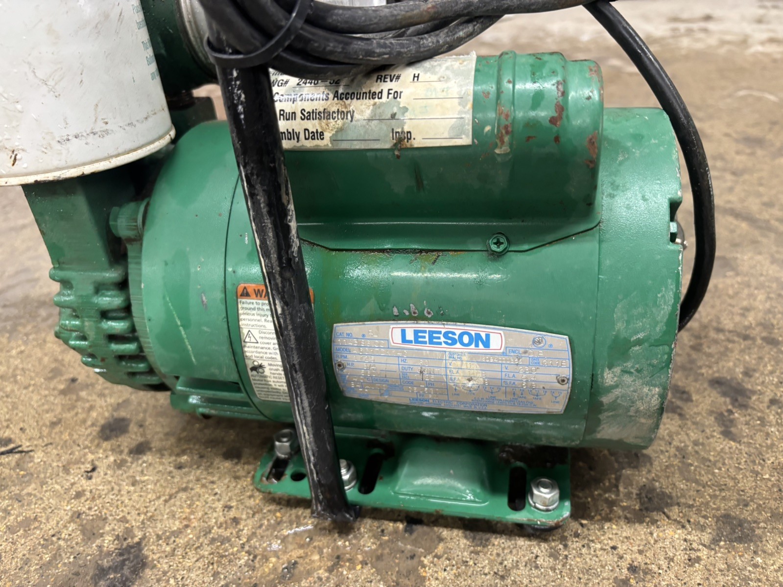 Bullard Free Air Pump Respiratory Confined Space Breathing Unit Ambient air