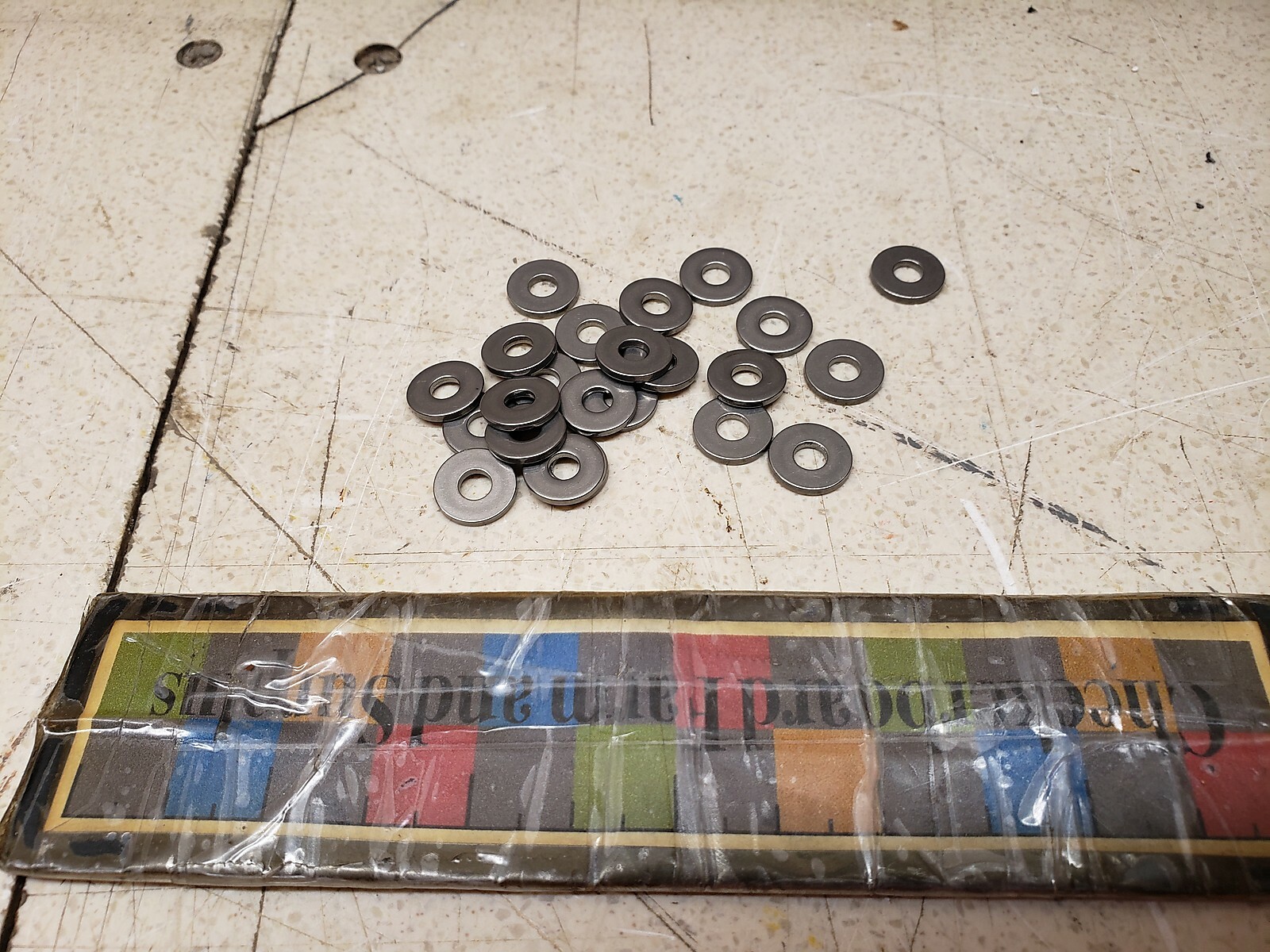 Qty-25 Stainless Steel Flat Washers 1/2″ OD x 3/16″ ID G605431PT1 5310005956289