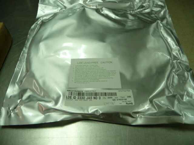 NIS Arcotronics/Kemet LDEID2330JA5N00 Qty of 225 per Lot Film Cap 250V 0.033uF