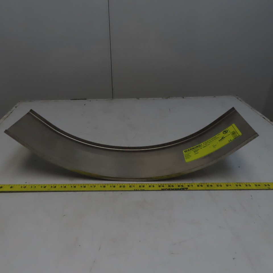 B-Line 808SS620-06-90V012 6″ 316 Stainless Steel Cable Tray 90° Outside Cover