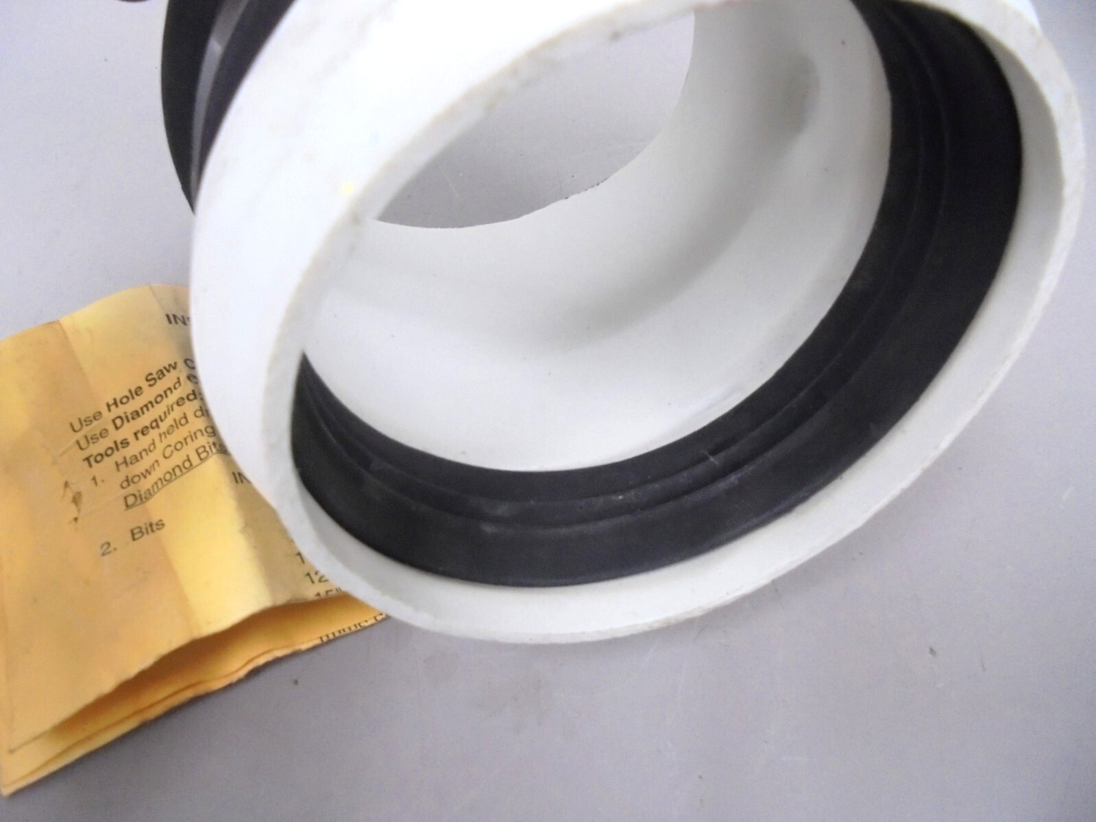 Inserta Tee 4P356AC24 Sewer Line Connector 4″ PVC to 6″ AC