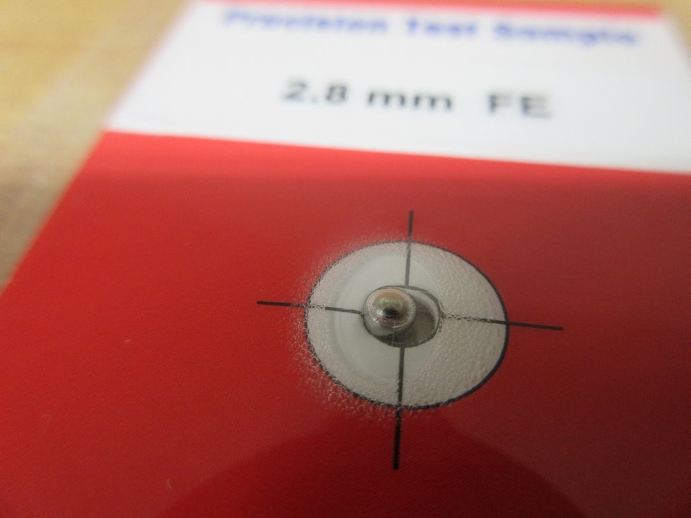 Mettler Toledo TC10280FE Safeline Metal Detection Test Card TC1 2.8MM FE