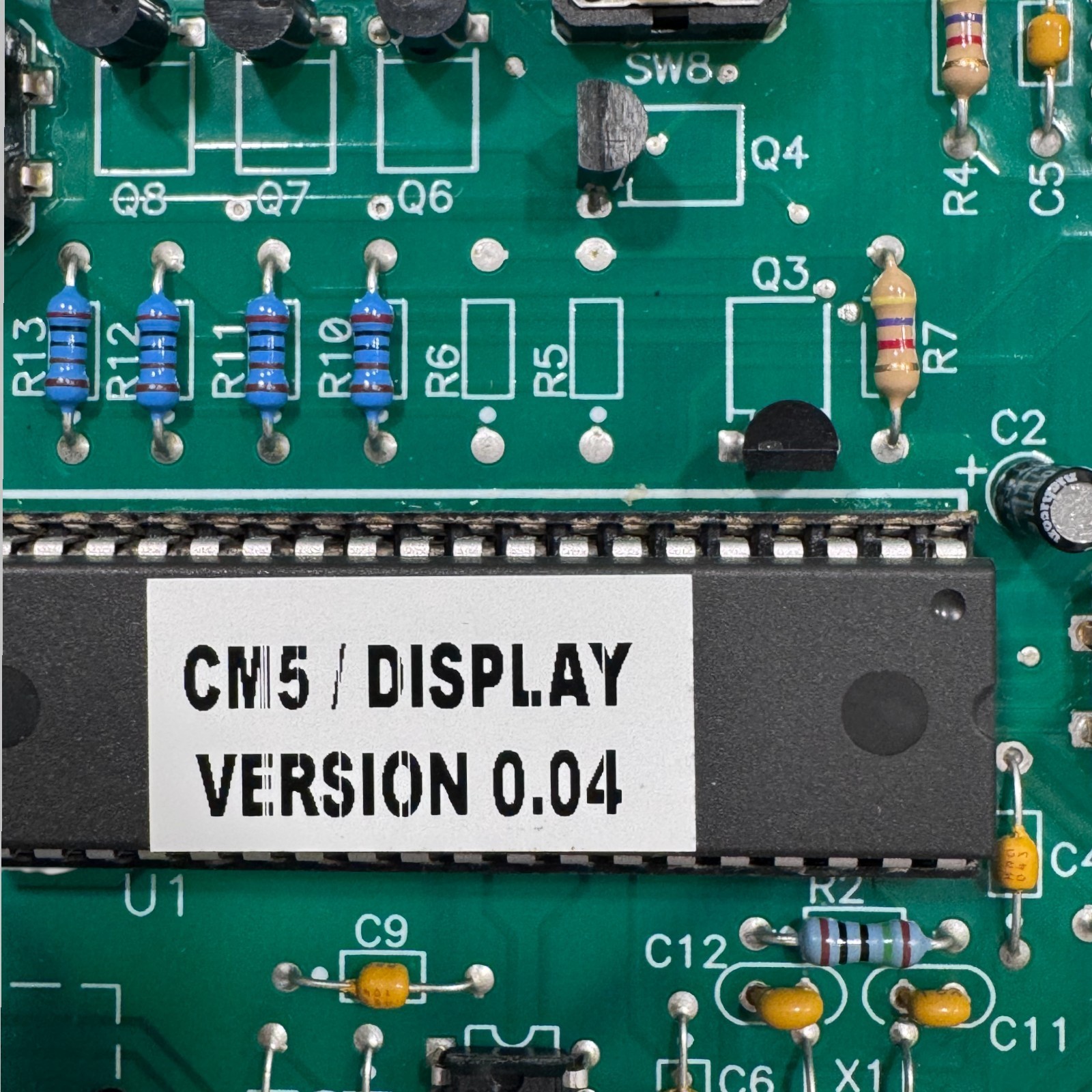 CONAIR 09003734 MT5 , TW-2 THERMOLATOR OPERATOR DISPLAY BOARD 120VAC 1Ph