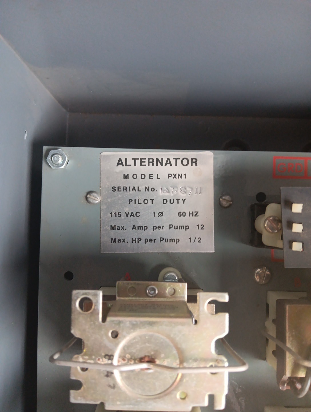 KENCO PUMP DIVISION DELUXE TWO PUMP ALTERNATOR PXN1
