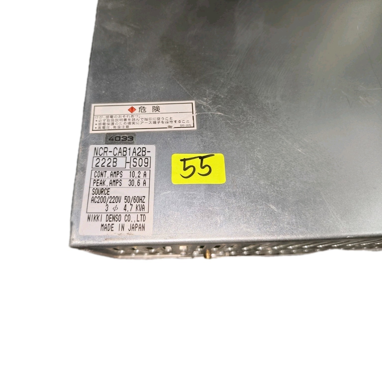 Nikki Denso NCR-CAB1A2B-222B-S09 Servo Driver FREE and FAST SHIP WORLDWIDE!!!