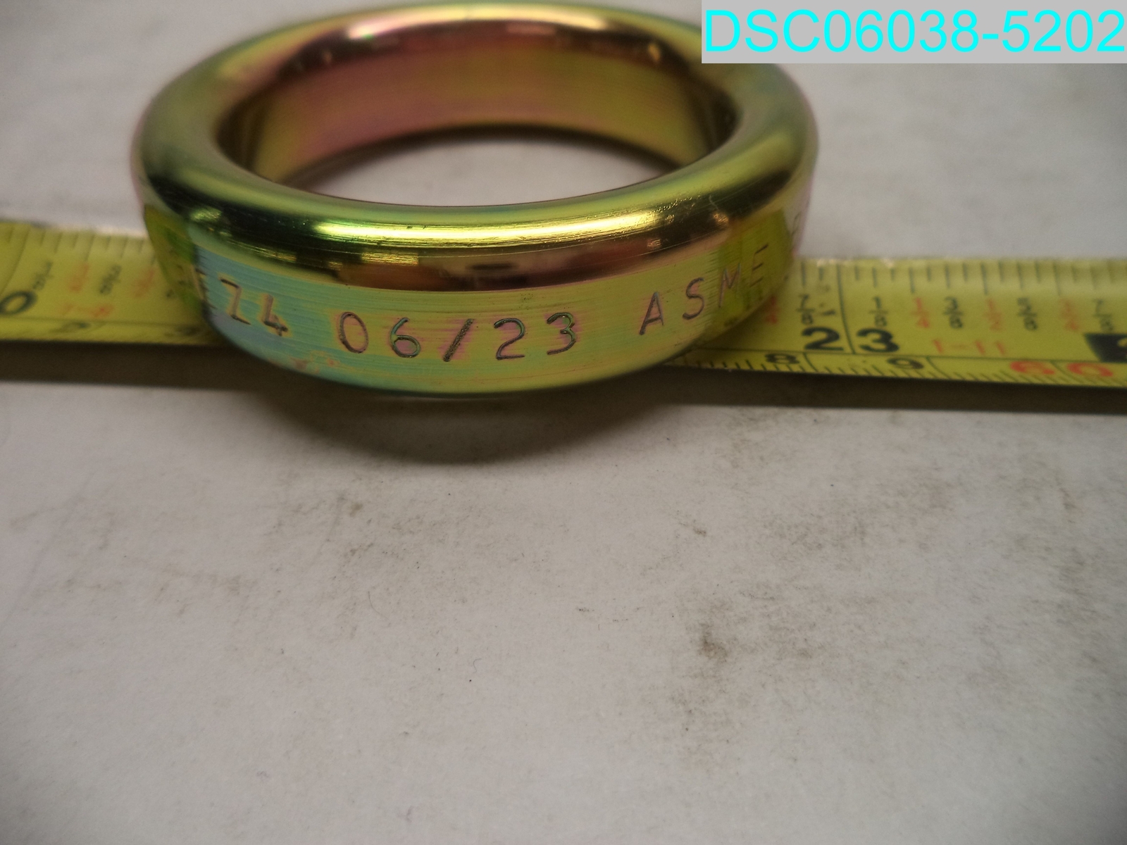 Wolar R16 DF 3EZ4 ASME B16.20 Oval Ring Joint Gasket