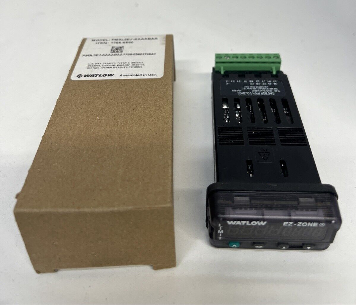 WATLOW EZ-Zone , PID Controller PM3L3EJ-AAAABAA / PM3L3EJAAAABAA / 1768-6560