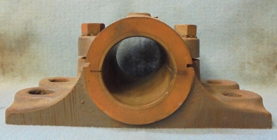 LINK-BELT RIGID SLEEVE PILLOW BLOCK BEARING, 2-1431Z, 1-15/16″ BORE, 8-1/4″ L