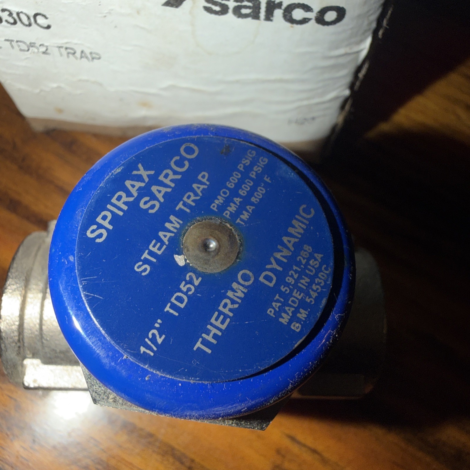 NEW SPIRAX SARCO 54530C STEAM TRAP TD52-1/2″