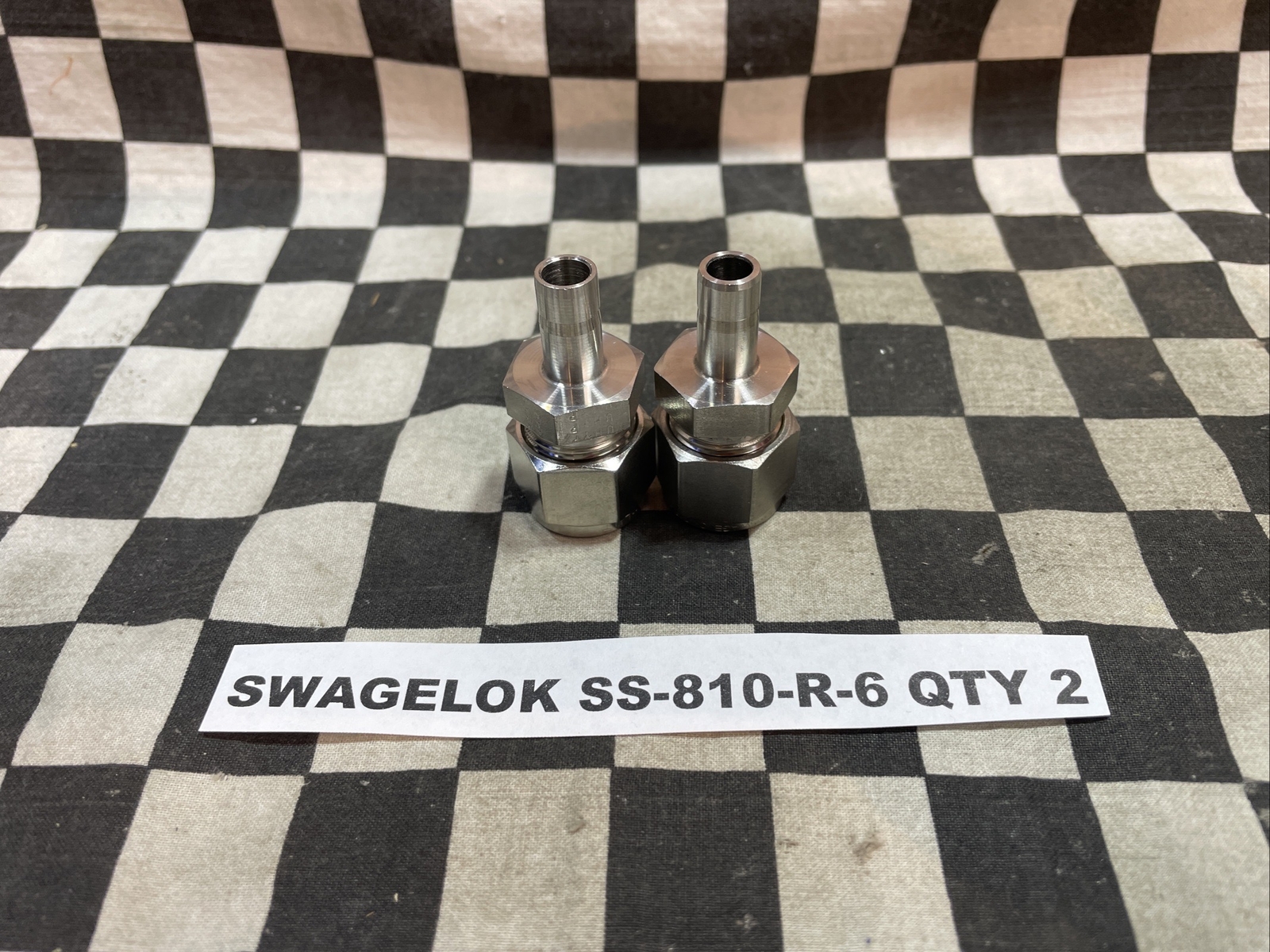 SWAGELOK SS-810-R-6, PARKER 6TUR8-316, REDUCER 1/2″ X 3/8″, LOT OF 4 #163913