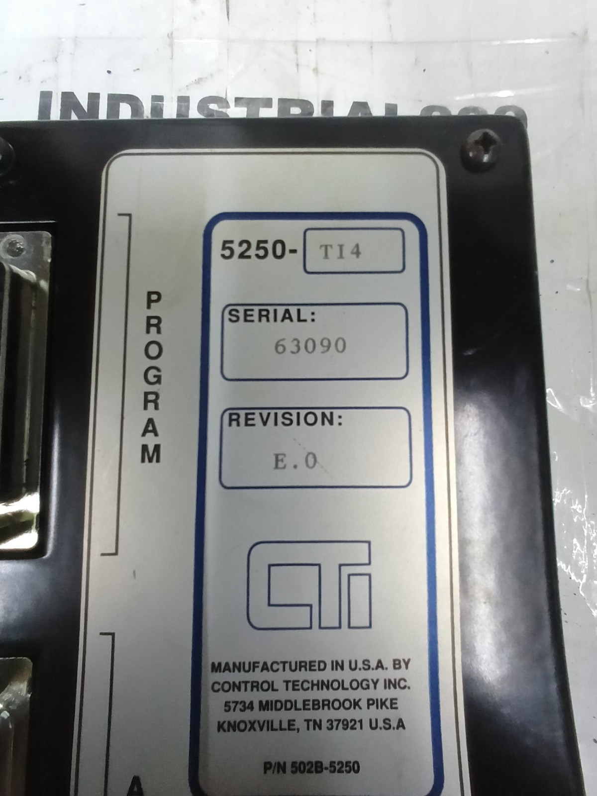 CTI 5250 ACCESS MODULE 5250-TI4 REVISION E.0