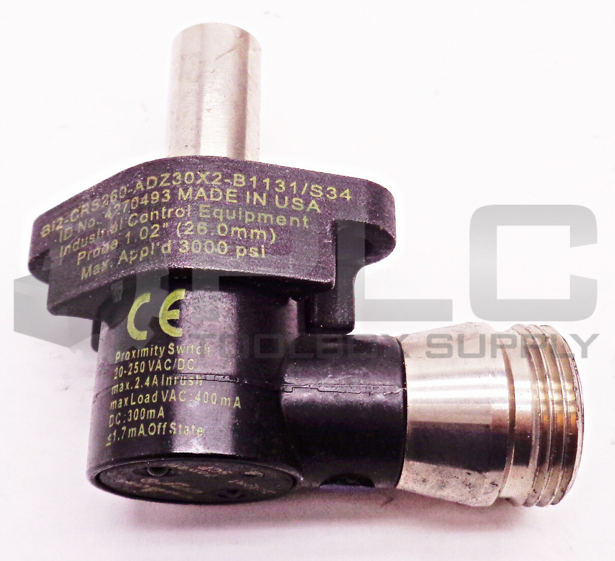 NEW TURCK ELECTRONIK B12-CRS260-ADZ30X2-B1131/S34 PROXIMITY SWITCH