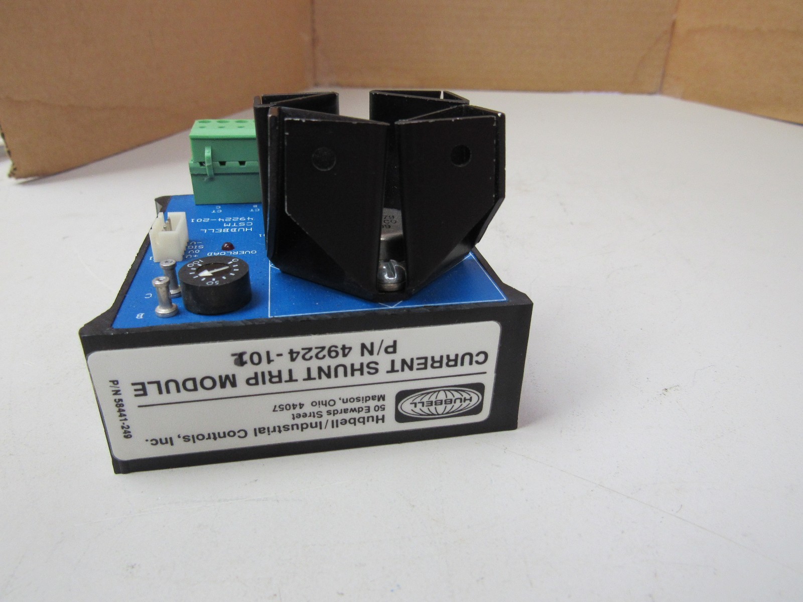 HUBBELL CURRENT SHUNT TRIP MODULE 49224-101 49224-102 49224-201 58441-249