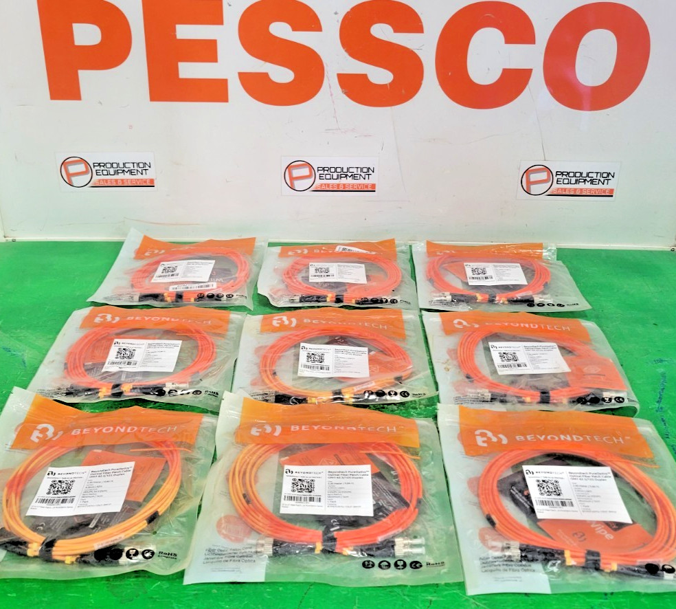 5️⃣BEYOND TECH OPTICAL FIBER PATCH CABLE-OMI 6.25 PESSCO OFFERING 1 G101425-9 🗽