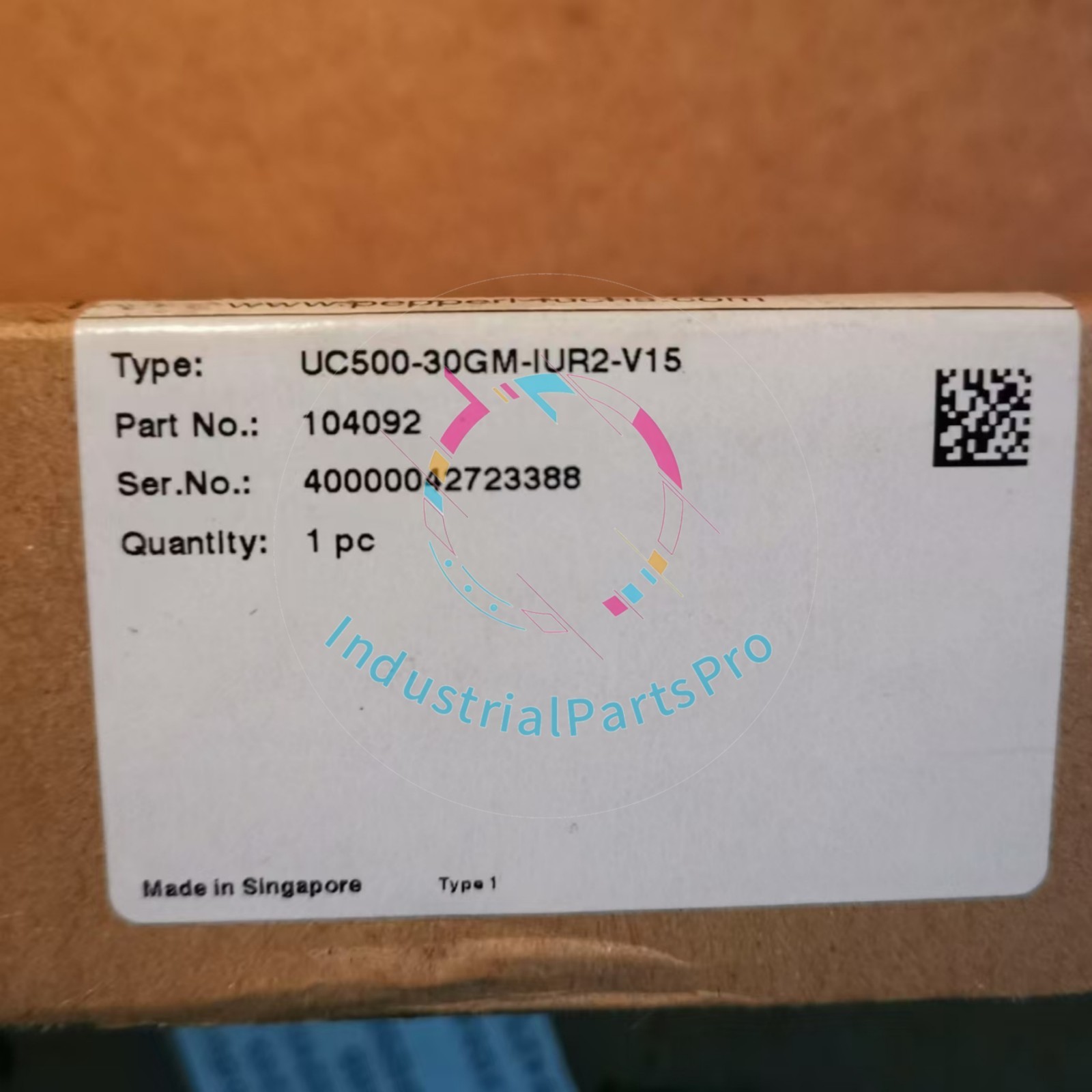 1PCS Pepperl+Fuchs UC500-30GM-IUR2-V15 New in box Ultrasonic Sensor
