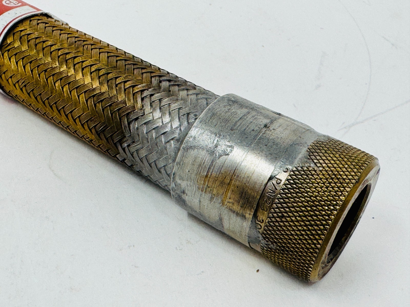 Killark ECF-16 Bronze Flexible Conduit Fitting Coupling ​1/2″ x 6″ Used