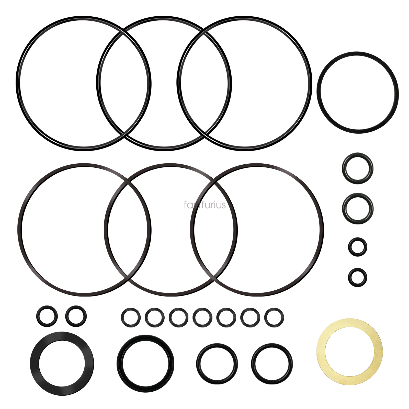 Fits Eaton Char-lynn Hydraulic Motor Buna Seal Kit 60540 H 101 Series 008 009