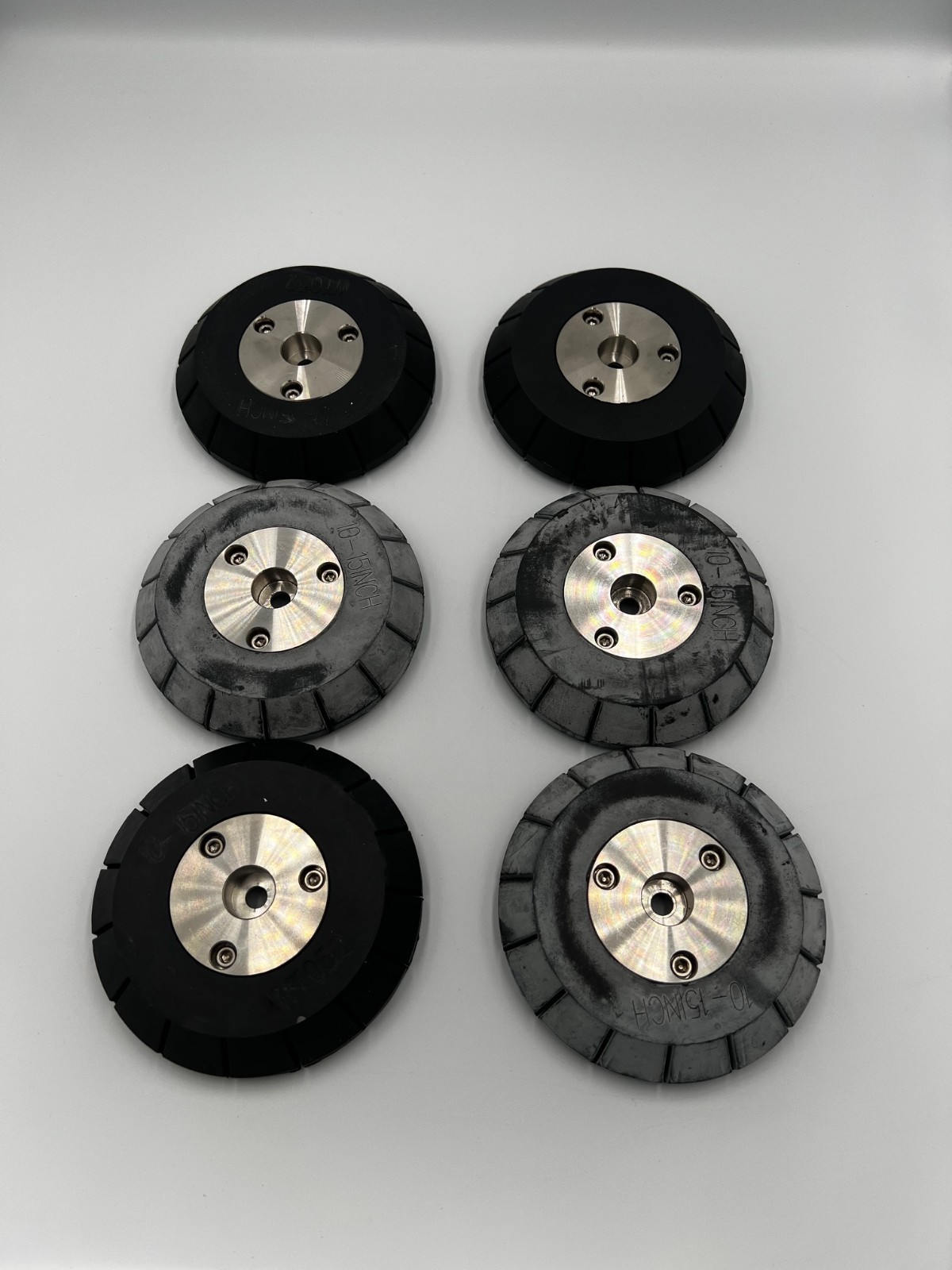 WS909 CUES Inc., KIT,WHEEL,RUBBER,10-15″,PR2/SPR2 USE W/ SPACER KIT WS963