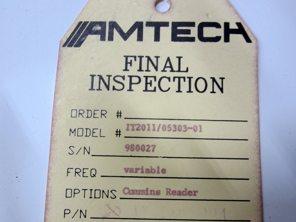 Amtech 10-2001-009 IT-2011 Cummins Reader