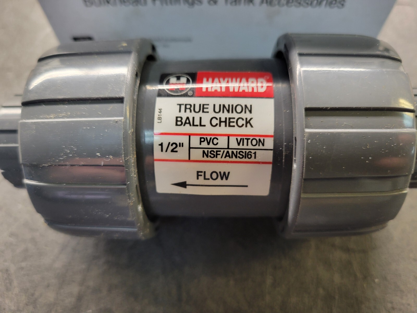 Hayward TC10050ST 1/2″ PVC Ball Valve.