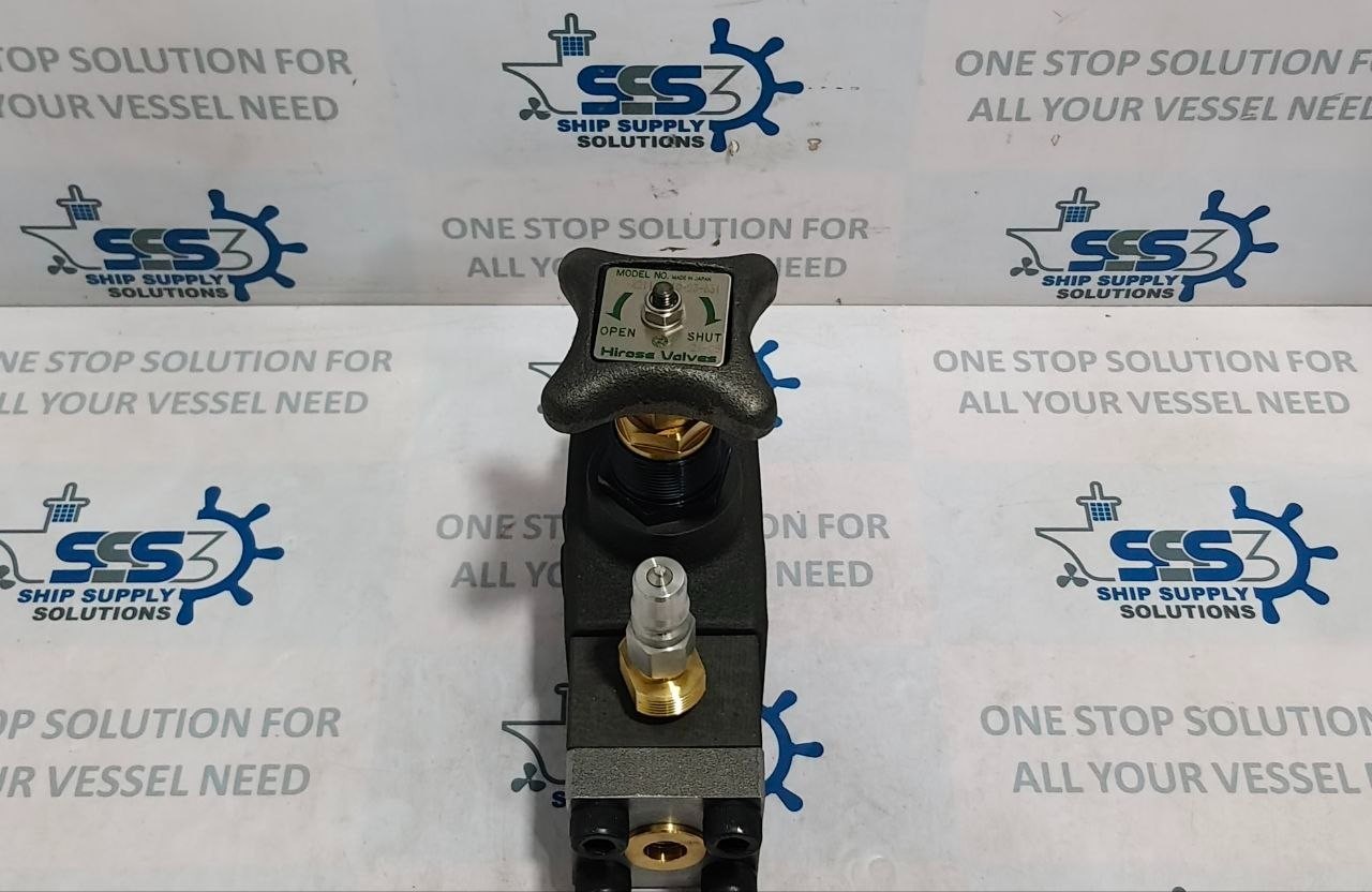 Hirose HF-4211-K-10-23-631 Hydraulic Valve Manifold Mount W/Handwheel